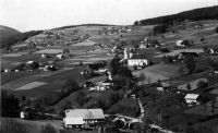 Fotografováno z Malé Zdobnice (směrem ke kostelu na Velké Zdobnici) - okolo r. 1940
